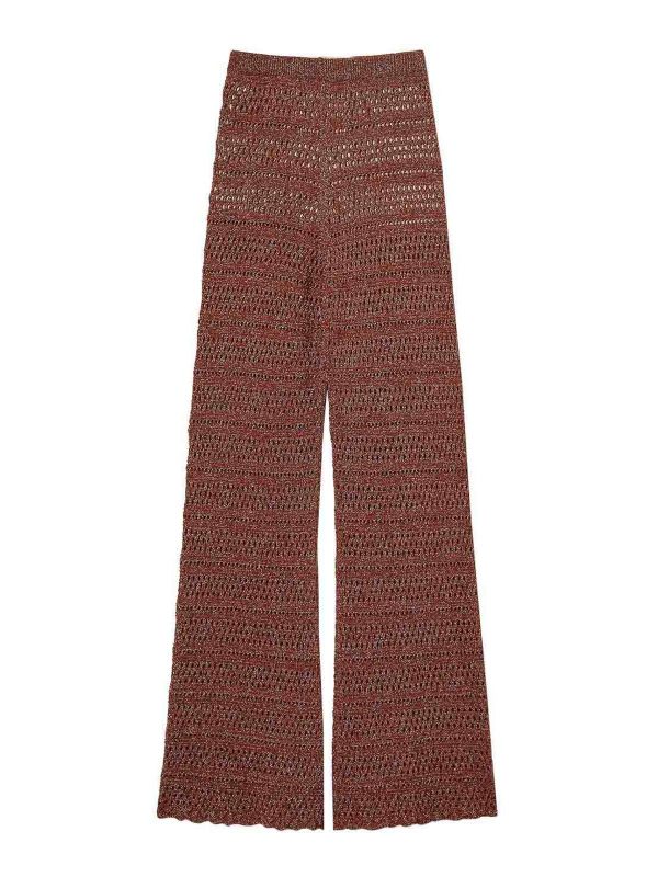 Twinset Pantalons Décontractés - Marron