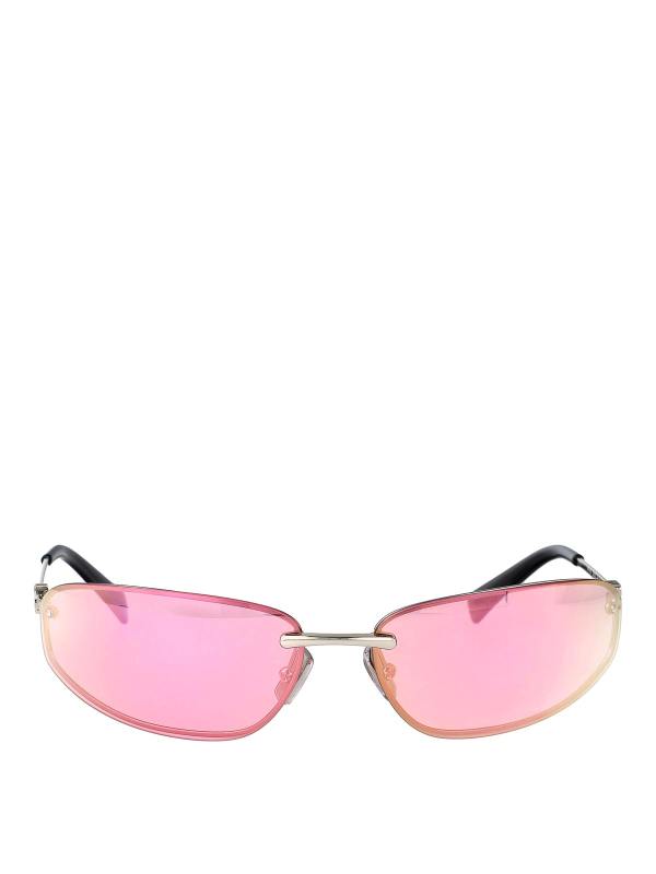 Miu Miu Lunettes De Soleil - Argent