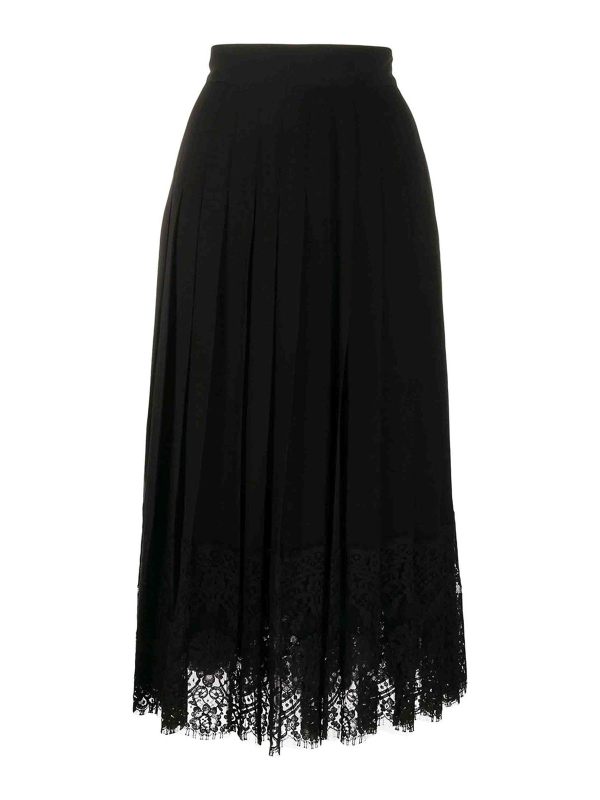 Dolce & Gabbana Jupe Midi - Noir