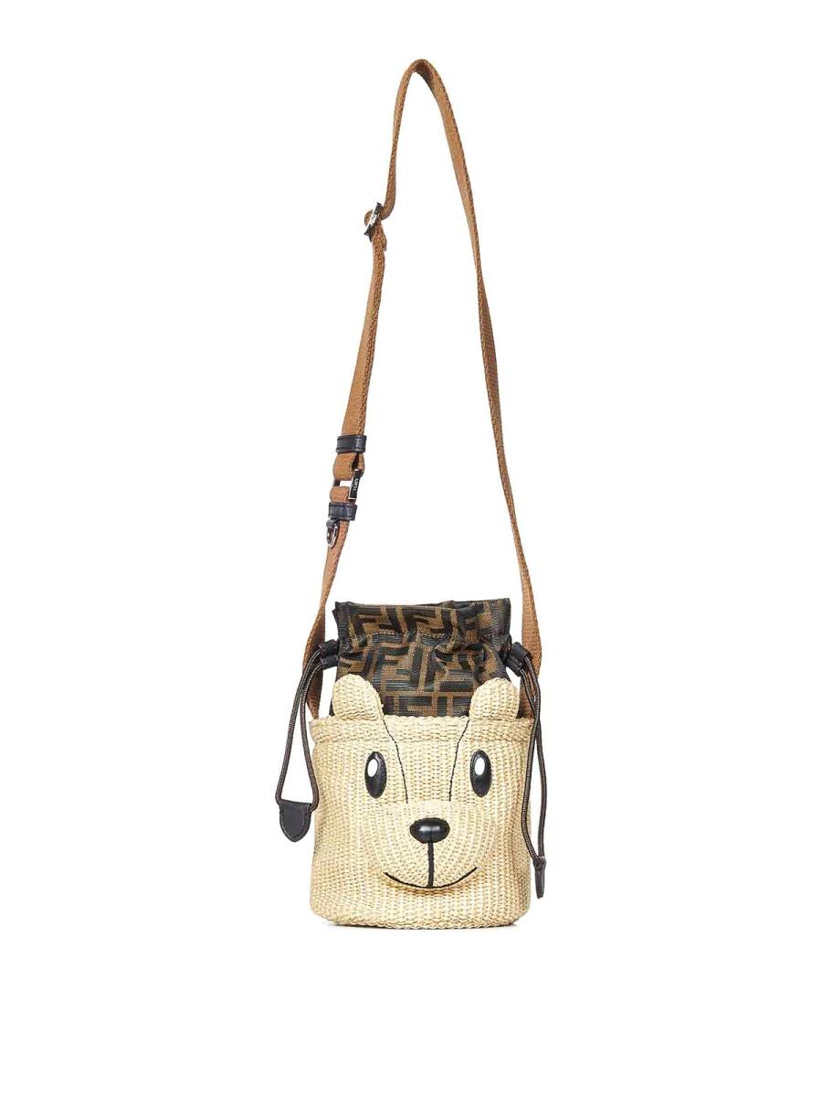 Fendi Jr Sac Bandoulière - Beig