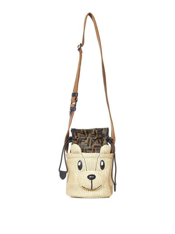 Fendi Jr Sac Bandoulière - Beig