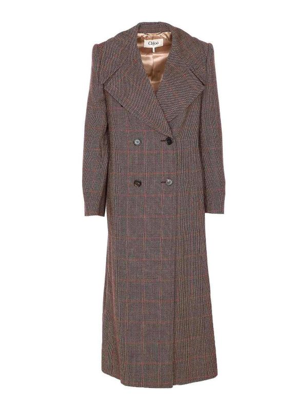 Chloe' Manteau Court - Marron