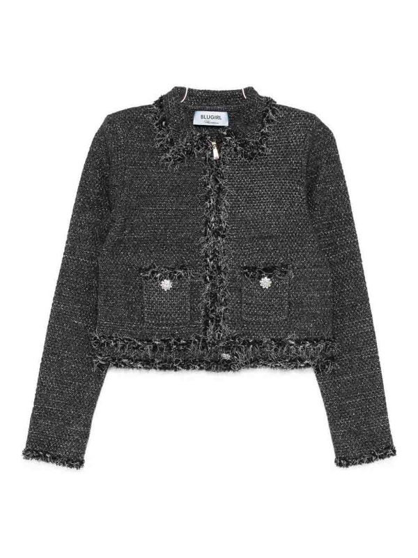 Blugirl Pull Col Rond - Gris