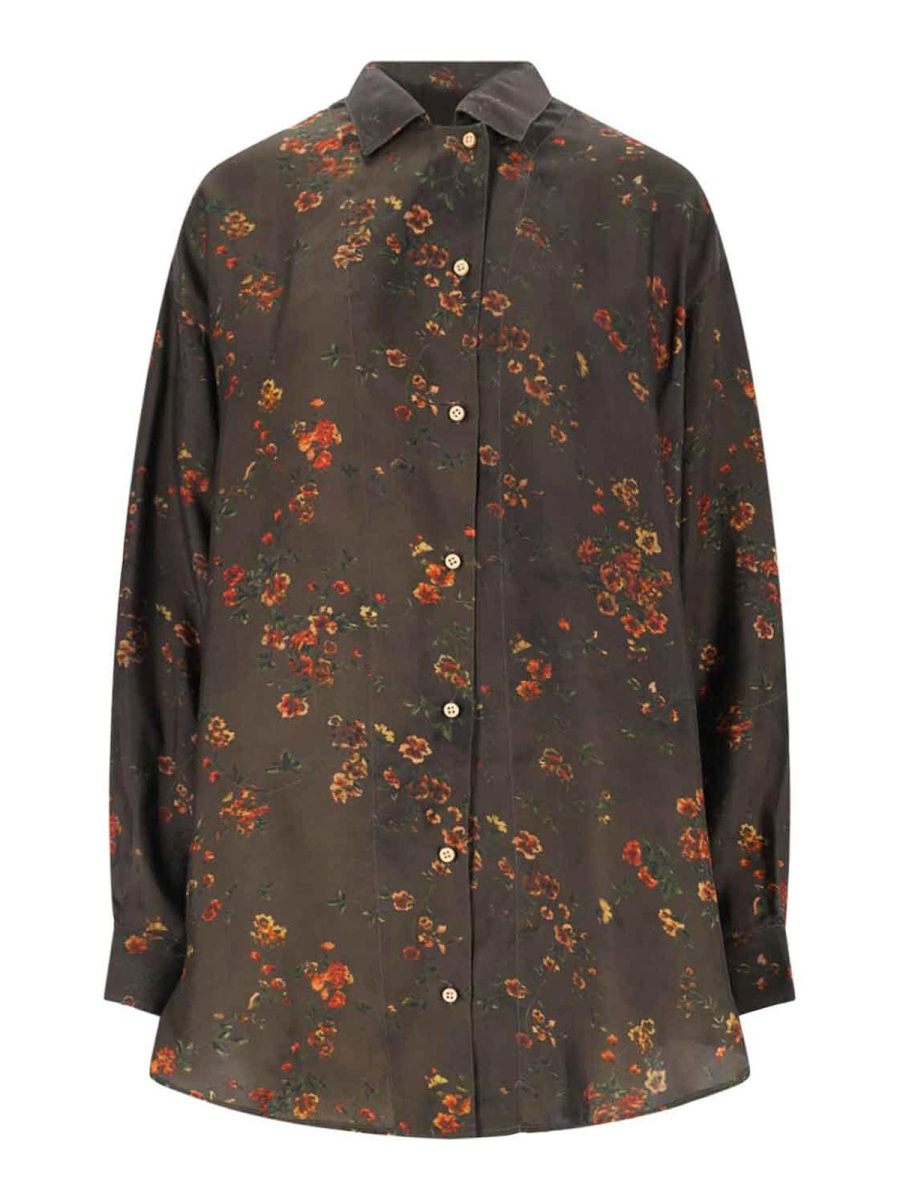 Uma Wang Chemise - Marron