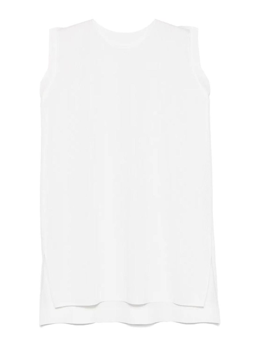 Pleats Please Issey Miyake Chemise - Blanc