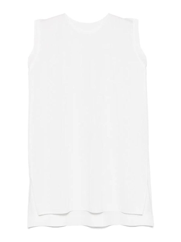 Pleats Please Issey Miyake Chemise - Blanc