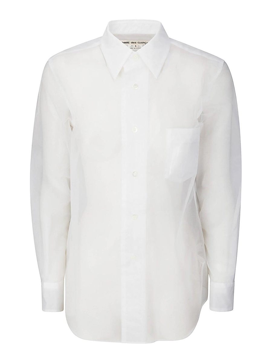 Comme Des Garcons Blouse - Blanc