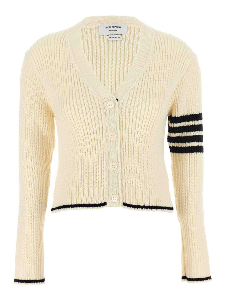 Thom Browne Cardigan - 4 Bar