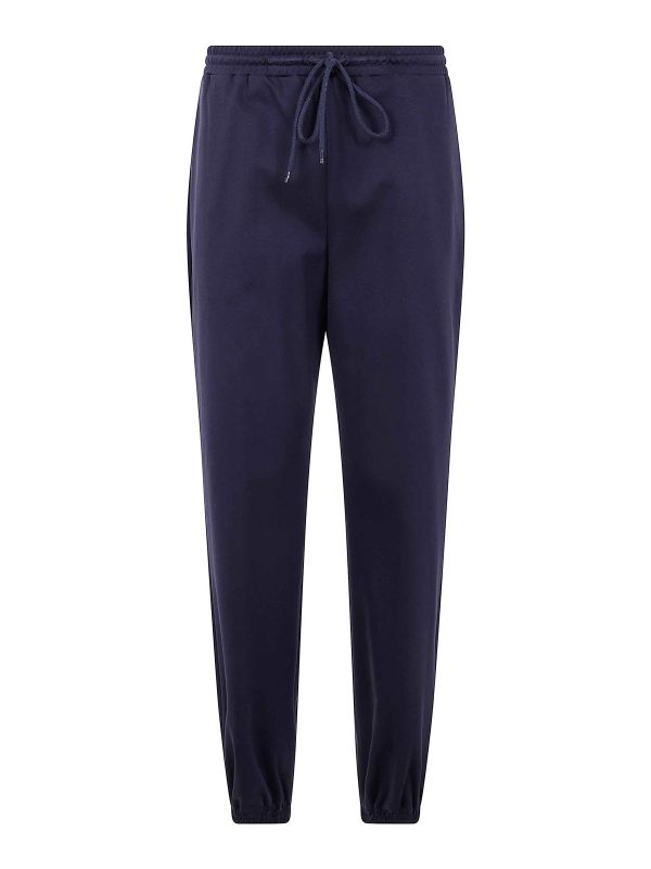 Liviana Conti Pantalons Décontractés - Bleu