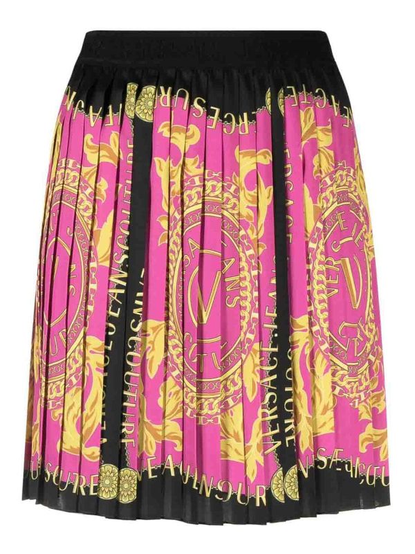 Versace Jeans Couture Mini Jupe - Multicolore