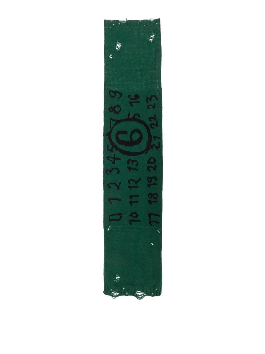 MM6 Maison Margiela Écharpe - Vert