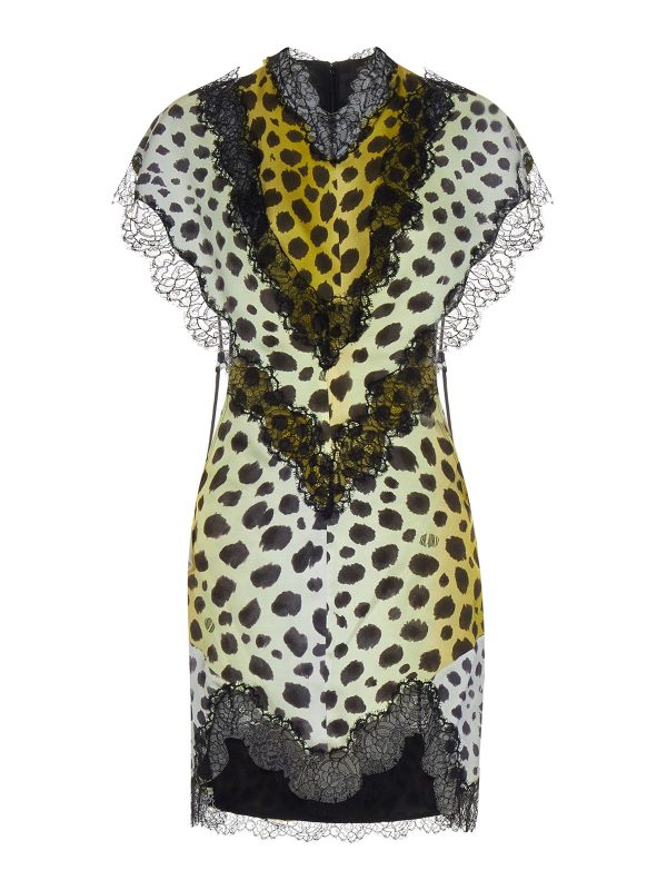 The Attico Jupe Midi - Jaune