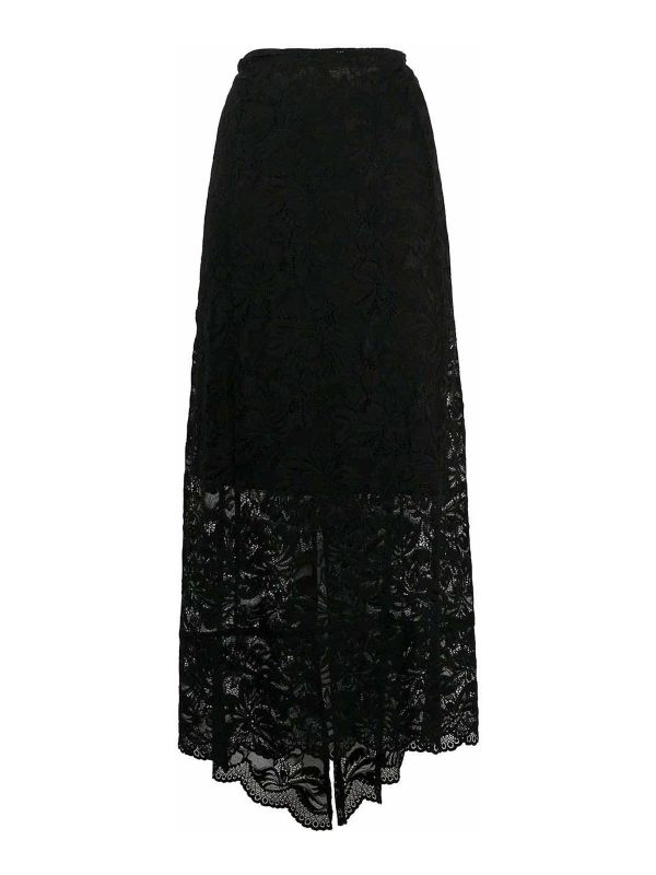 Rabanne Jupe Midi - Noir