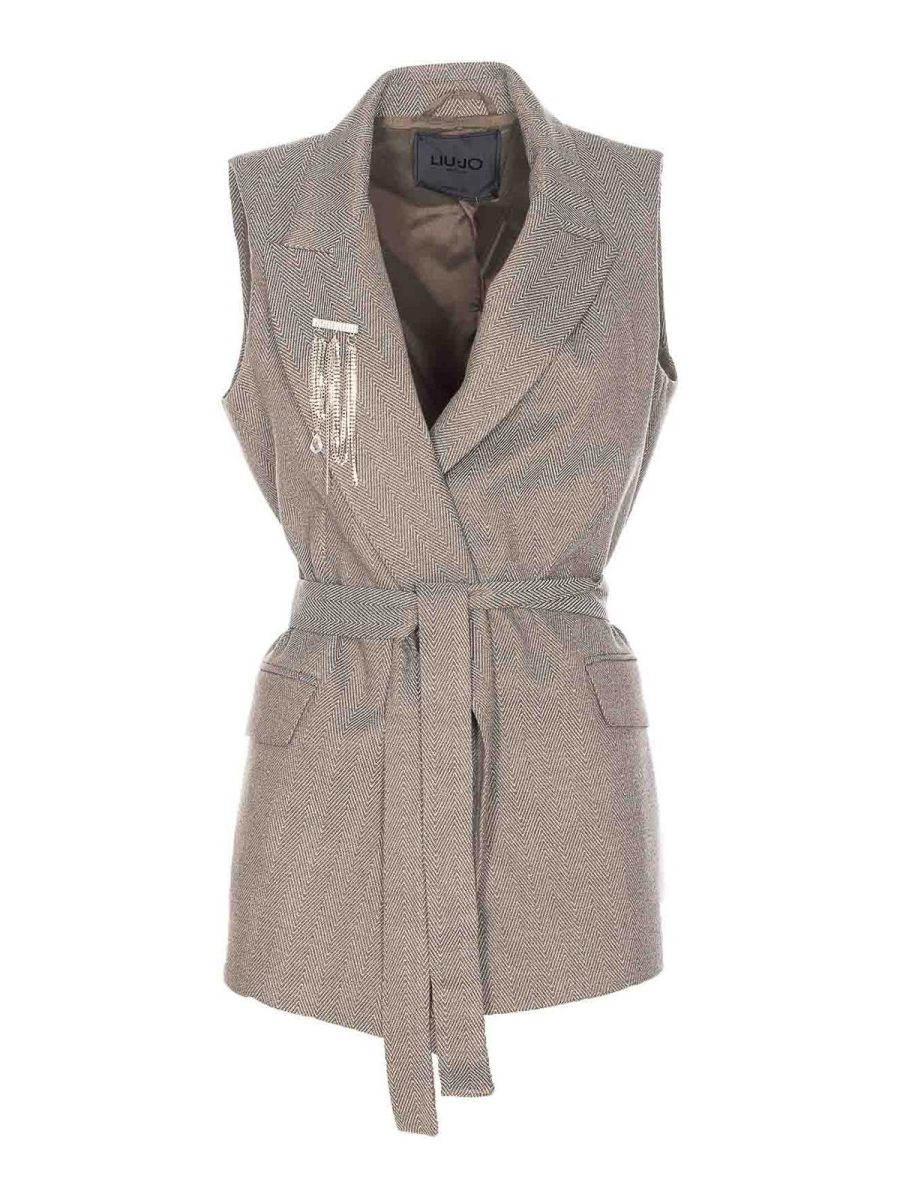 Liu Jo Gilet - Gris