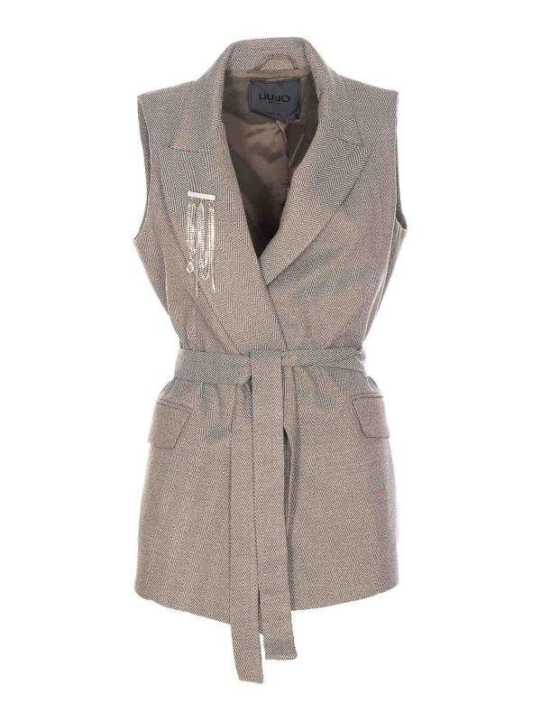 Liu Jo Gilet - Gris