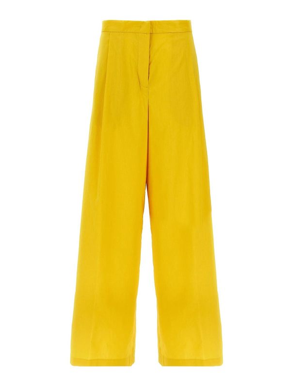 Fabiana Filippi Pantalons Décontractés - Jaune