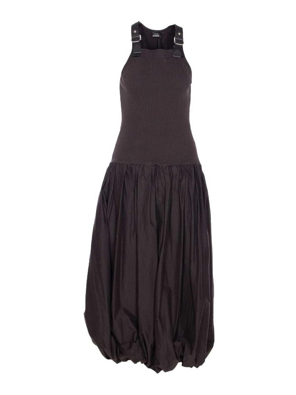 Pinko Robe Au Genou - Noir