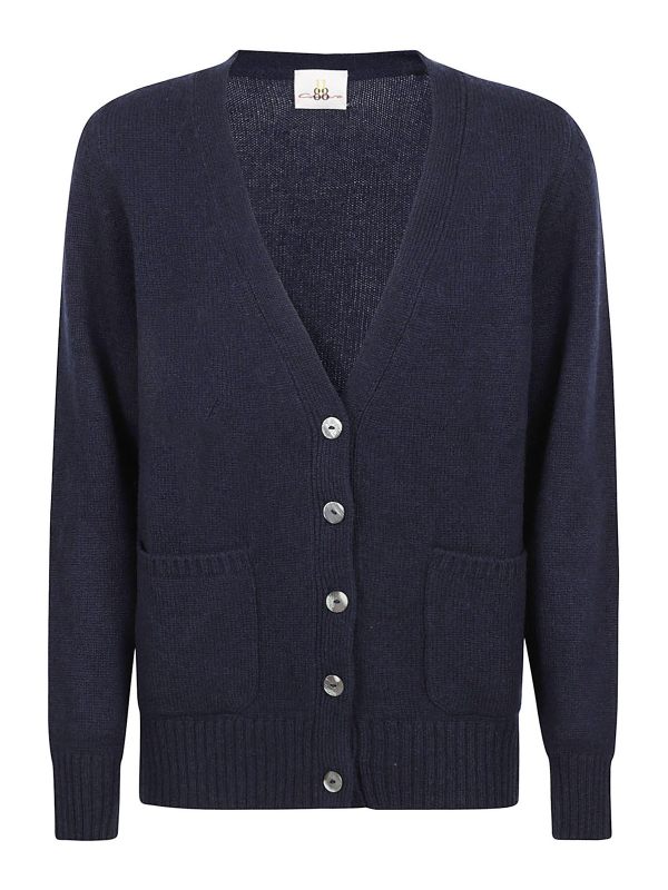 Eleven88 Cardigan - Bleu