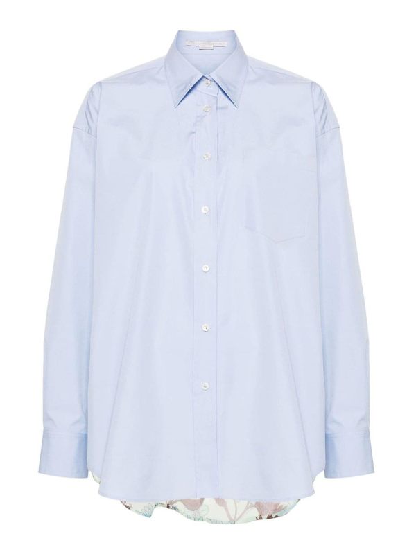 Stella Mccartney Chemise - Bleu Clair