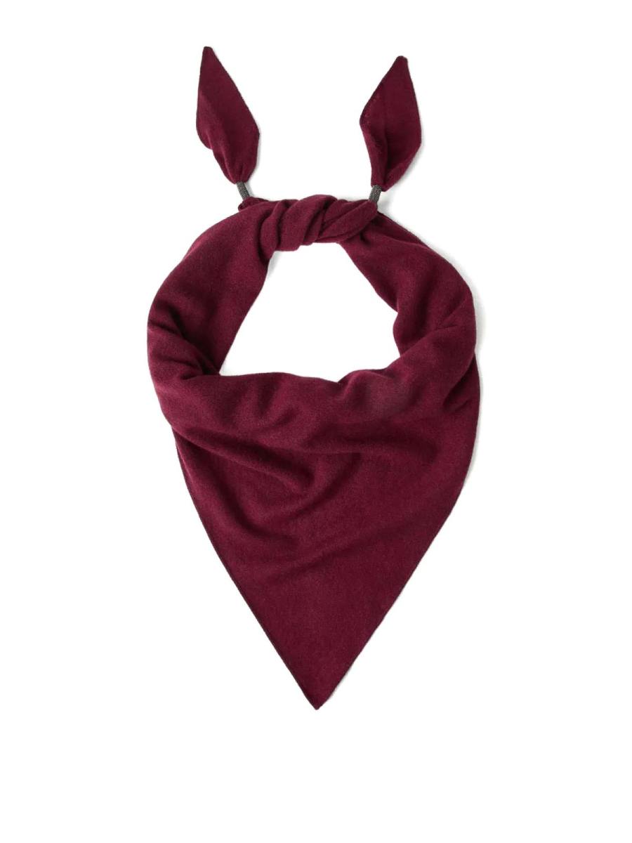 Brunello Cucinelli Écharpe - Rouge Bru
