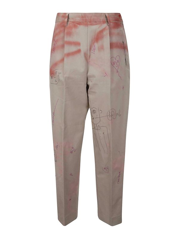 Simon Cracker Pantalons Décontractés - Bleu