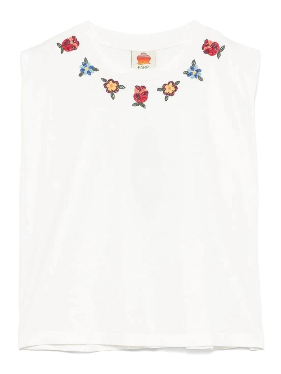 Farm Rio T-Shirt - Blanc