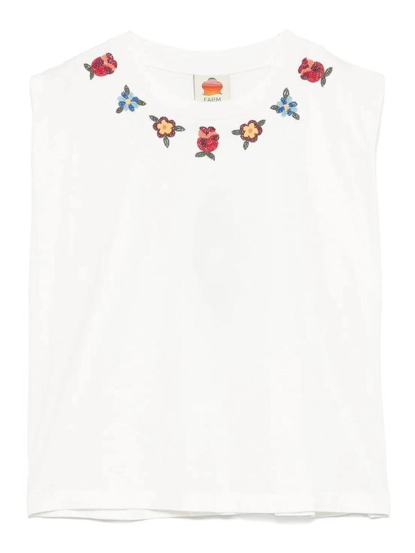 Farm Rio T-Shirt - Blanc