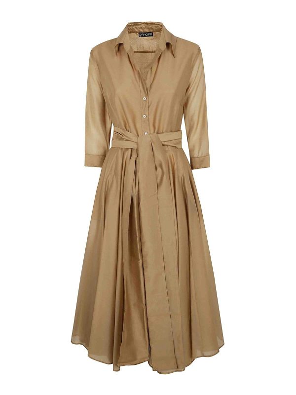 Drhope Jupe Midi - Marron