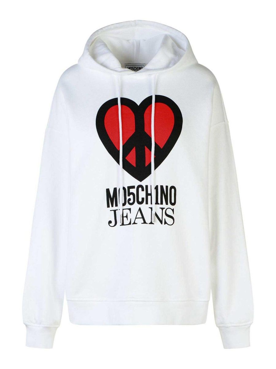 Moschino Jeans Sweat-Shirts - Blanc