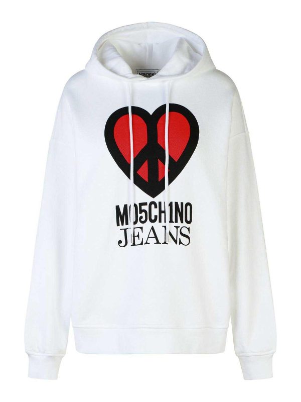 Moschino Jeans Sweat-Shirts - Blanc