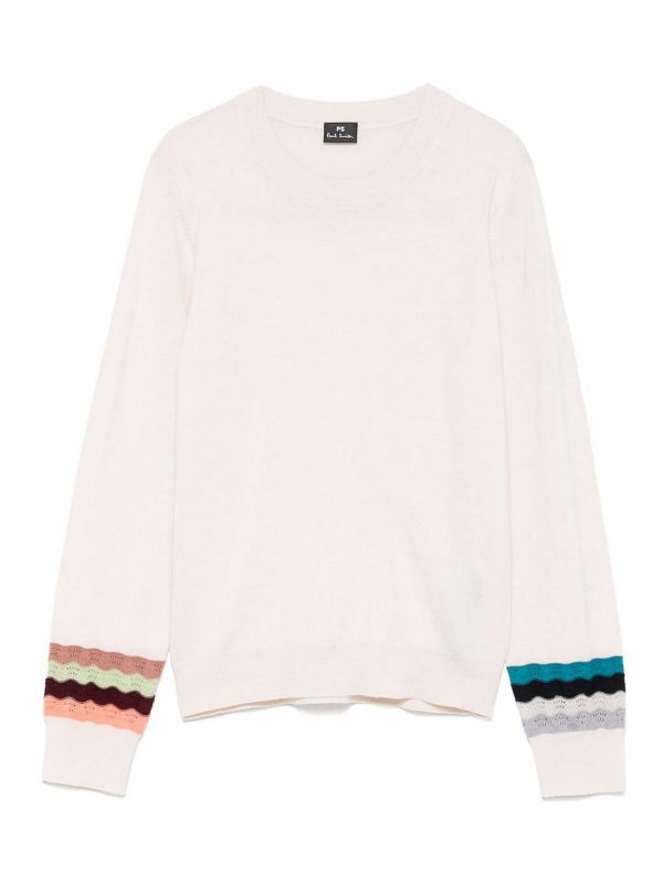 Ps by Paul Smith Pull Col Rond - Beige