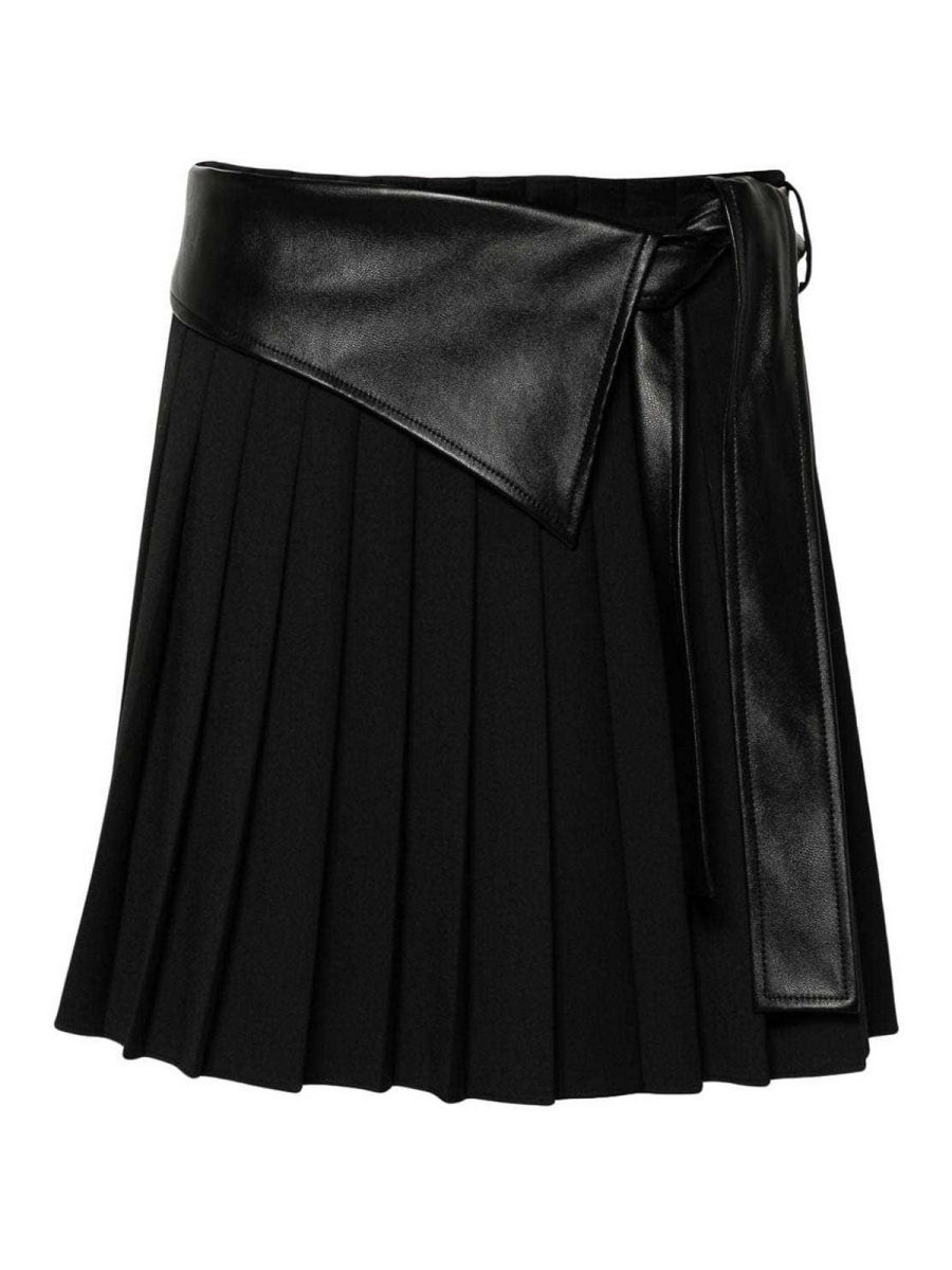 Alberta Ferretti Mini Jupe - Noir