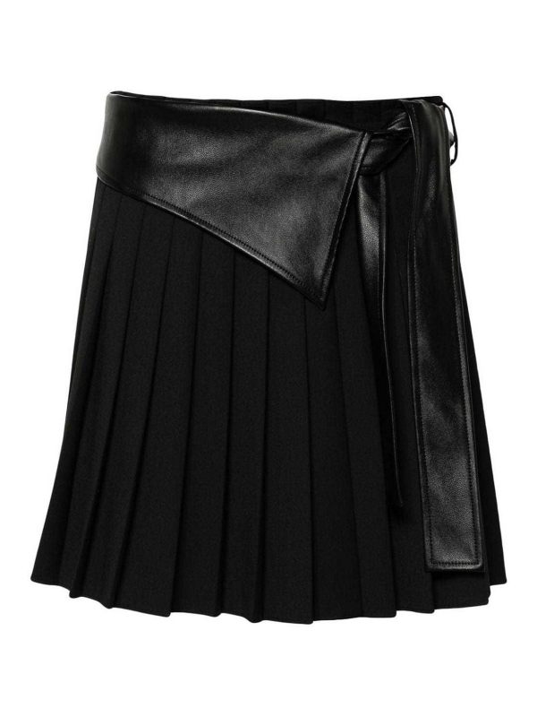 Alberta Ferretti Mini Jupe - Noir