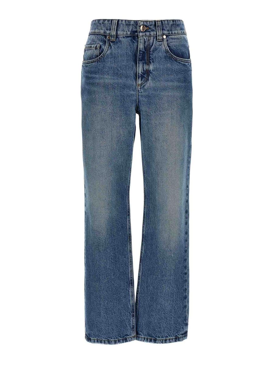 Brunello Cucinelli Jean Bootcut - Bleu