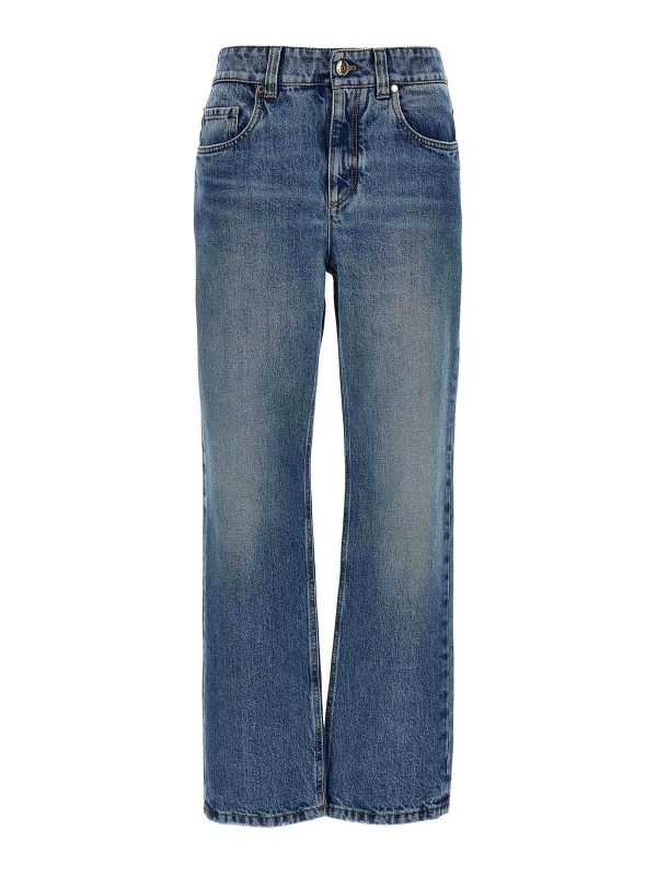 Brunello Cucinelli Jean Bootcut - Bleu