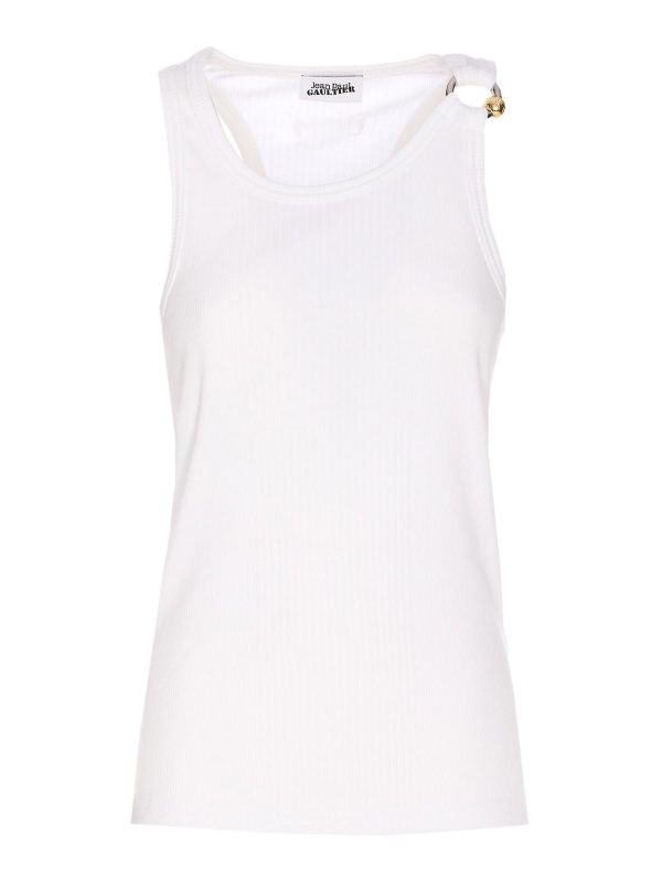 Jean Paul Gaultier Top - Blanc