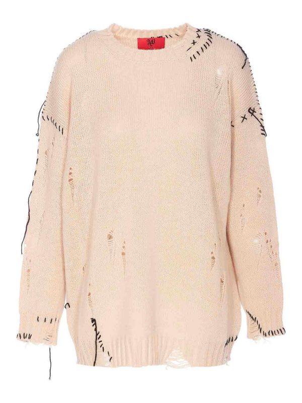 Aniye By Pull Col Rond - Beige
