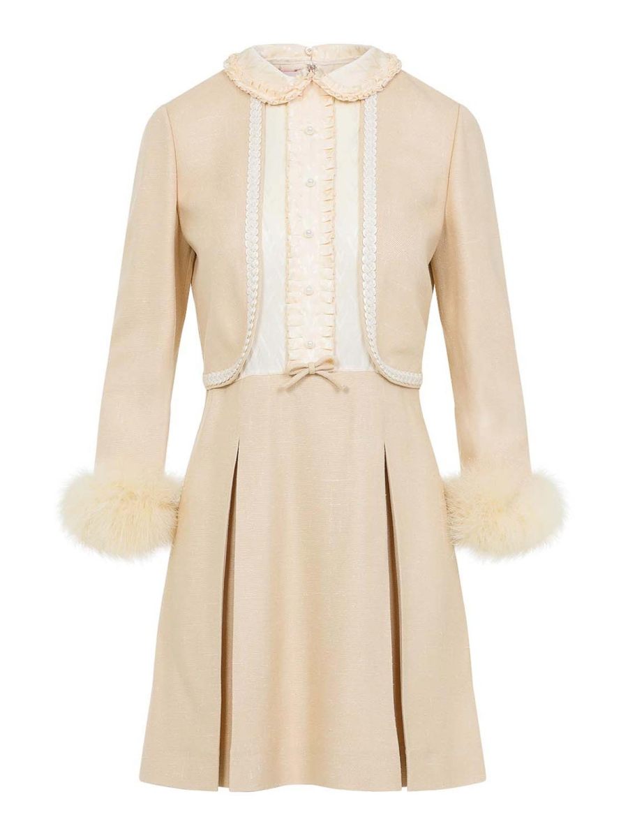 Valentino Robe Courte - Couleur Chair