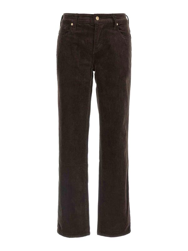 7 For All Mankind Pantalons Décontractés - Marron