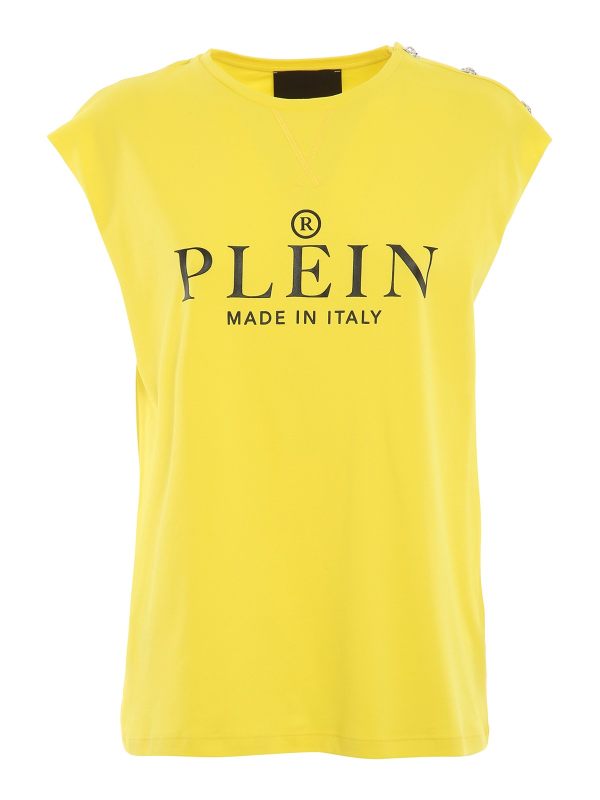 Philipp Plein Top - Jaune