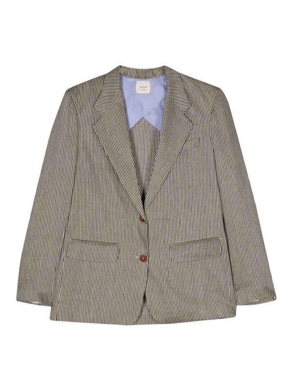 Alysi Veste Casual - Gris