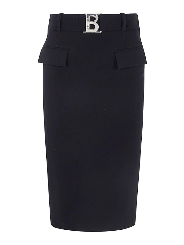 Blugirl Jupe Midi - Noir