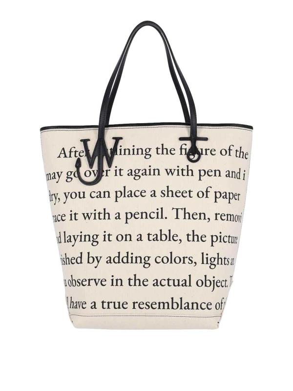 J. W. Anderson Sac Cabas - Blanc
