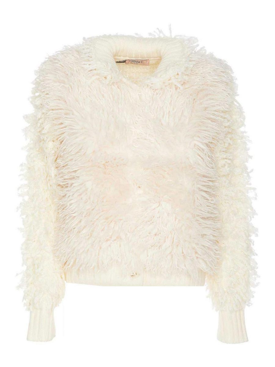 Twinset Veste Casual - Blanc