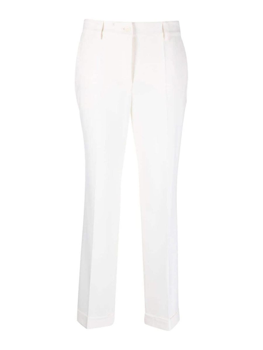 P. A.R. O.S. H. Pantalon Couturier - Blanc