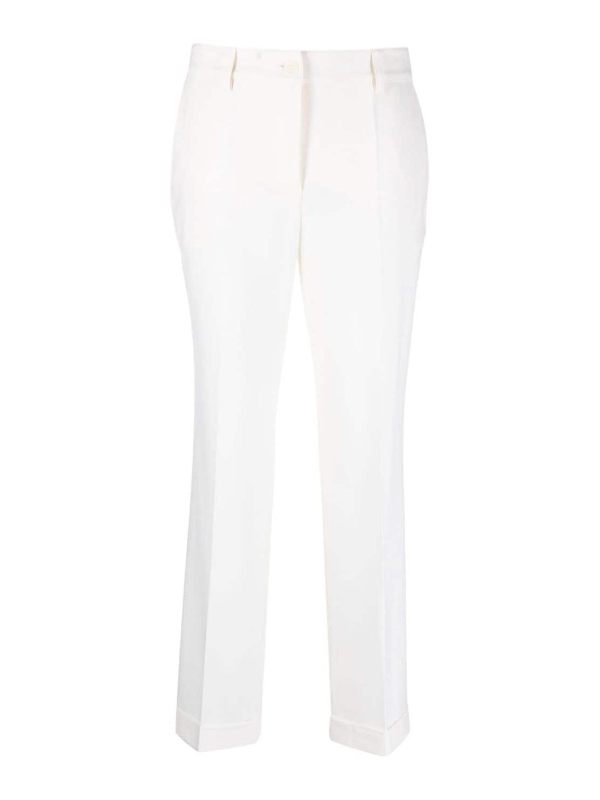 P. A.R. O.S. H. Pantalon Couturier - Blanc