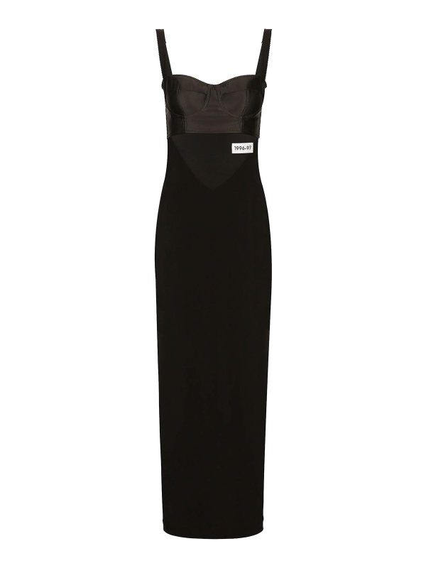 Dolce & Gabbana Maxi Robe - Noir