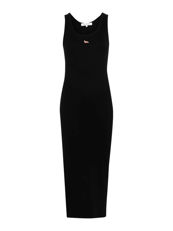 Maison Kitsuné Robe Au Genou - Noir