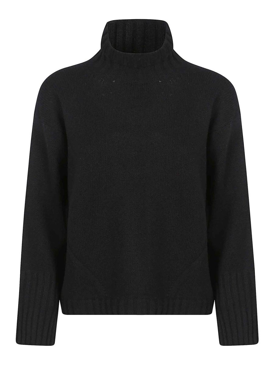 Eleven88 Pull Col Bateau - Noir
