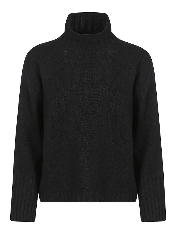 Eleven88 Pull Col Bateau - Noir